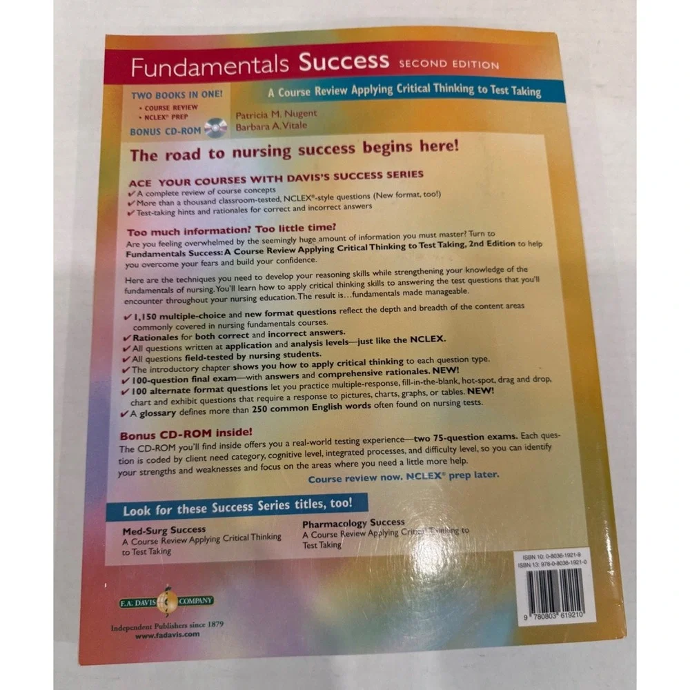 Fundamentals Success Second Edition Course Review Critical Thinking NCLEX Prep‎